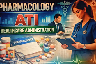 help in ati, bsn, capella, rsn, pharmacology projects