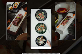 design professional restaurant menu and food promotion flyer