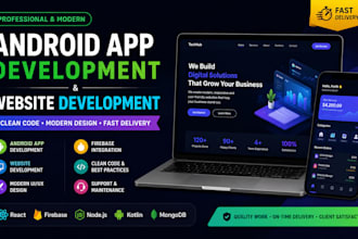 android app and website development
