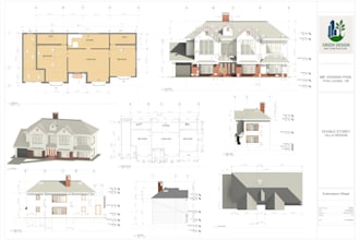 create residential permit drawings for construction and city approval