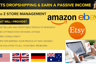 setup and promote your ebay store, boost sales, top listing