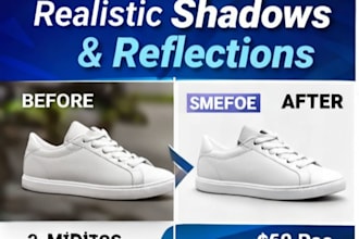 do realistic shadow and reflection creation