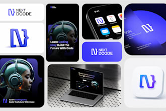design a unique logo and brandbook, brand board for your business