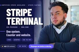 integrate stripe terminal for your pos and in person retail payments