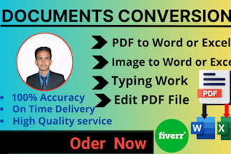 convert scanned PDF to excel and clean up your data