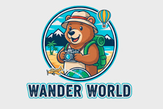 do tourist travel brand logo for your company