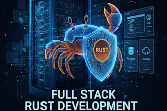 use rust to build highly performant software application