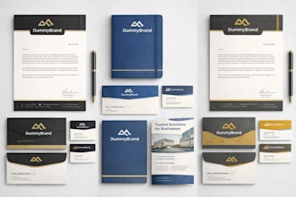 design professional stationery items for your business