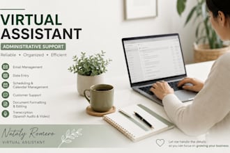 virtual assistant  administrative support