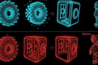 create 3d models and repair stl obj files for 3d printing