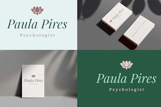 create a refined and feminine logo for your business
