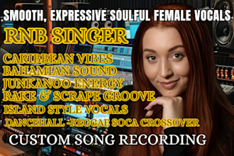 sing dancehall lyrics soca reggae afro swing african soul rnb female vocalist