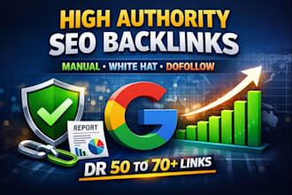 build high authority manual dofollow white hat SEO backlinks