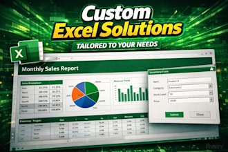 create custom excel spreadsheets to save you hours of work