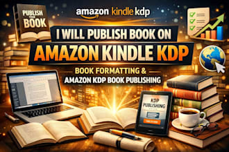 publish book on amazon kindle kdp, book formatting, amazon kdp book publishing