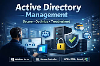 manage, secure and optimize your active directory server
