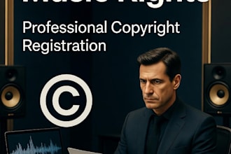 professionally register your music copyright with proof