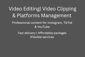 edit engaging videos and ipping