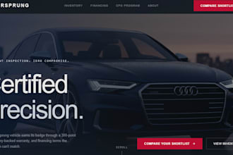 design a wix car rental, limo and airport transfer website