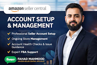 be your amazon seller central account manager