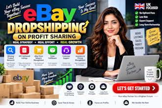 do ebay dropshipping on profit share with proven strategy