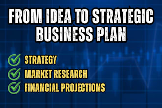 convert your idea into strategic business plan