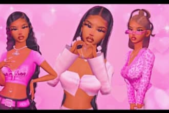 create custom imvu products and sims 4 mods in 3d style