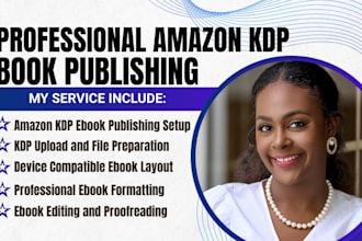 do amazon kdp ebook publishing, kdp book publishing, ebook editing, formatting