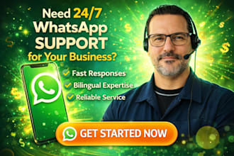 professional whatsapp customer support for your business