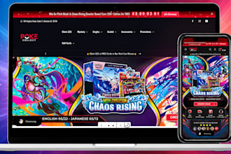 design trading card website pokemon website trading card store pokemon store