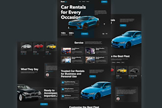 build car auction app, car dealership app, car marketplace app, car rental app
