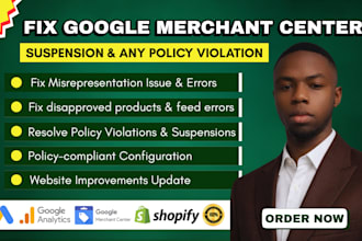 help you setup shopify google merchant center and fix shopping feed errors fast