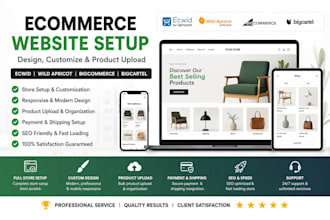 setup design ecwid store wild apricot bigcommerce bigcartel website add product