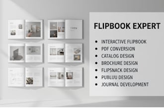 design a flipbook, digital publication, digital magazine