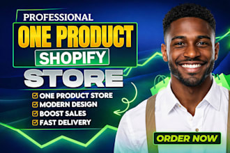 create a one product shopify dropshipping store  single product shopify store