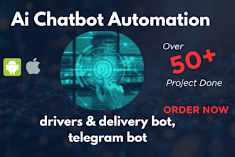 create ai bot doordash bot instacart uber bot, telegram, spark amazon driver bot