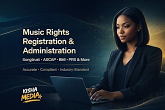 professionally register your music on songtrust ascap bmi prs billboard