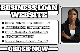 business loan website loan broker website wordpress loan site business site