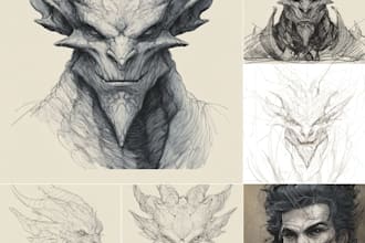 draw your monster or creature