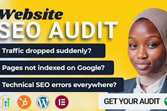 do website SEO audit, with screaming frog, google search console indexing