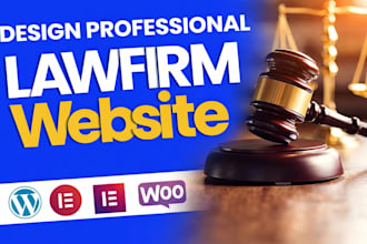build wordpress law firm attorney lawyer website design legal website