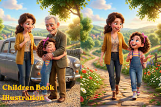 illustrate children book illustration kids storybook picture book illustration