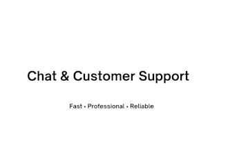 manage chat support and reply to customer messages professionally