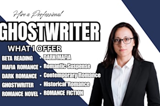 ghostwrite dark mafia romance or dark romance novels