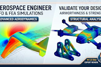 perform professional cfd aerodynamic analysis and fea structural simulation