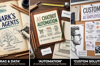 develop an intelligent ai chatbot using voiceflow or botpress