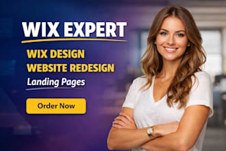 develop wix website design website development wix website redesign wix expert