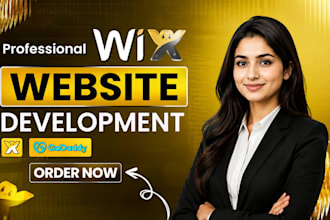 build wix website, wix landing page, or redesign wix website development
