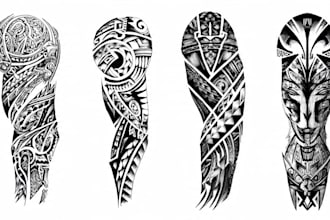 design your polynesian tribal tattoo