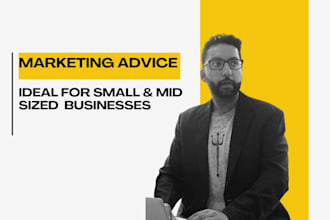 give personalised business marketing advice and strategy